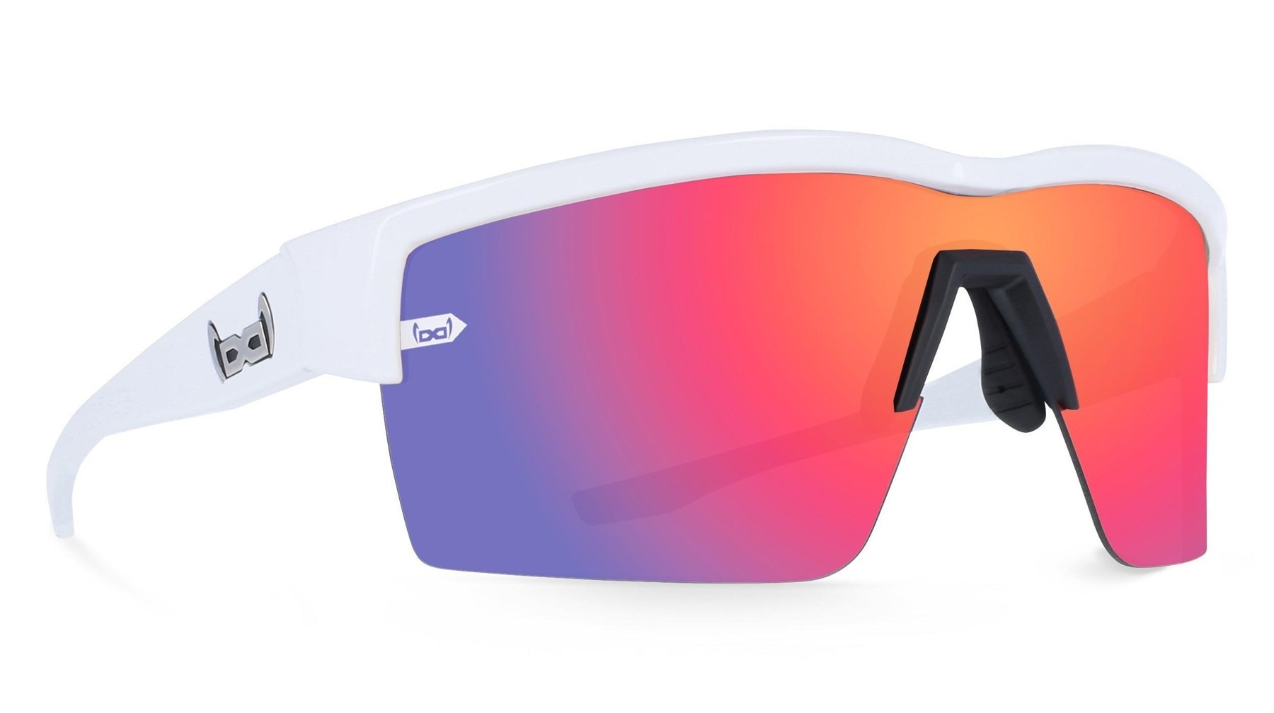 gloryfy G19 white sports sunglasses