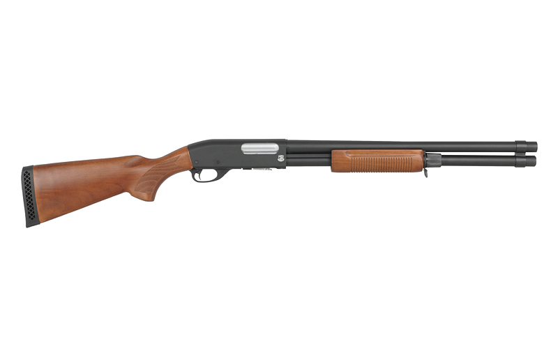 S&T ST870 Long Shotgun - Spring - Real Wood