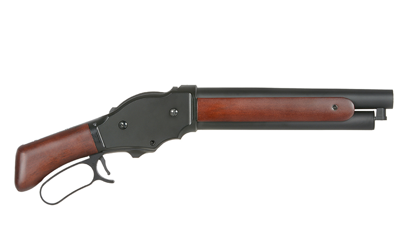 S&T M1887 Short Lever Action Gas Shotgun - Real Wood