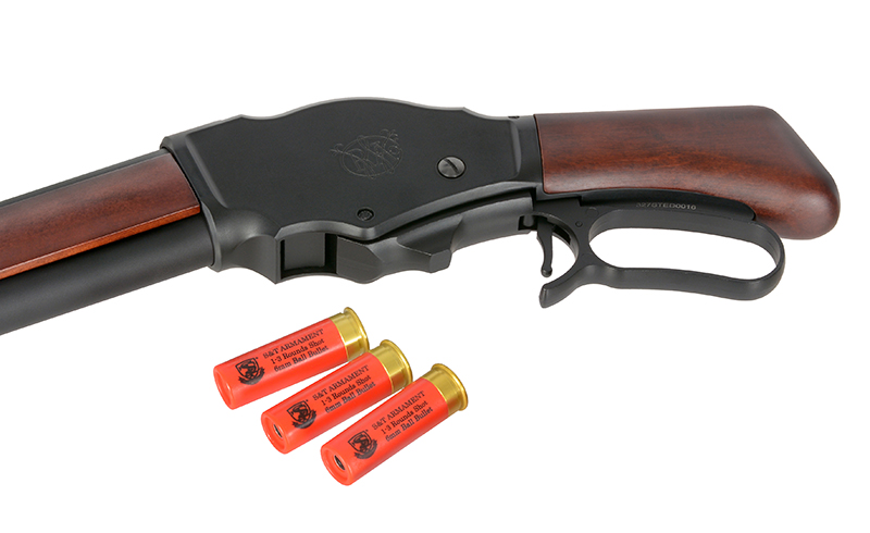 S&T M1887 Short Lever Action Gas Shotgun - Real Wood