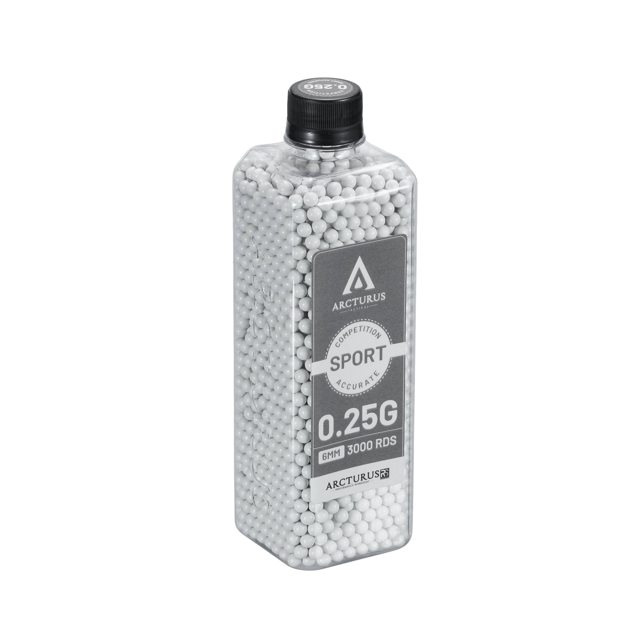 Arcturus RS SPORT Match Grade 0.25g muovikuulat pullossa - 3000 BB