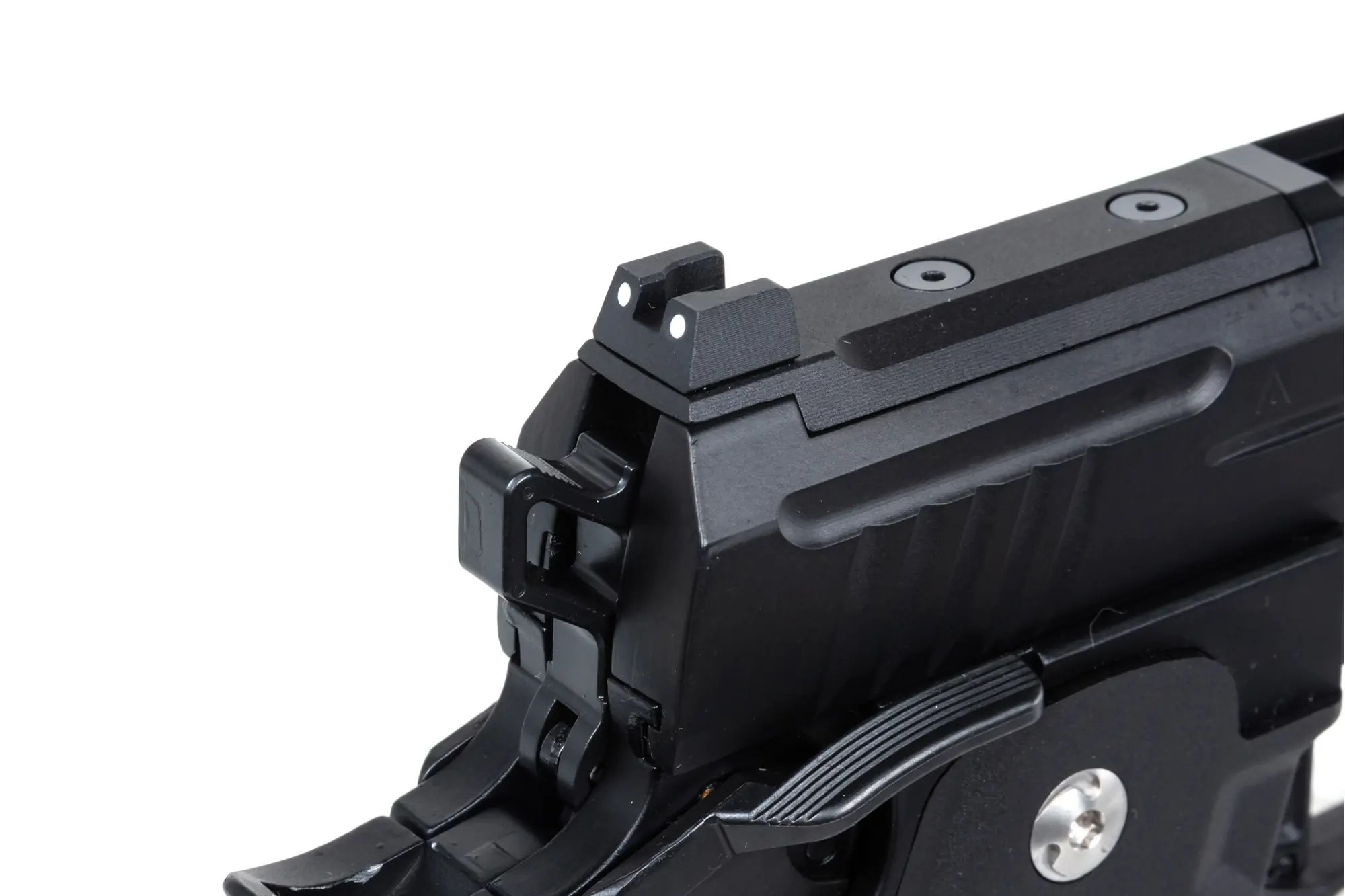 Arcturus Vanguard 4.3" Hi-Capa GBB Pistooli - Optics Ready - Musta