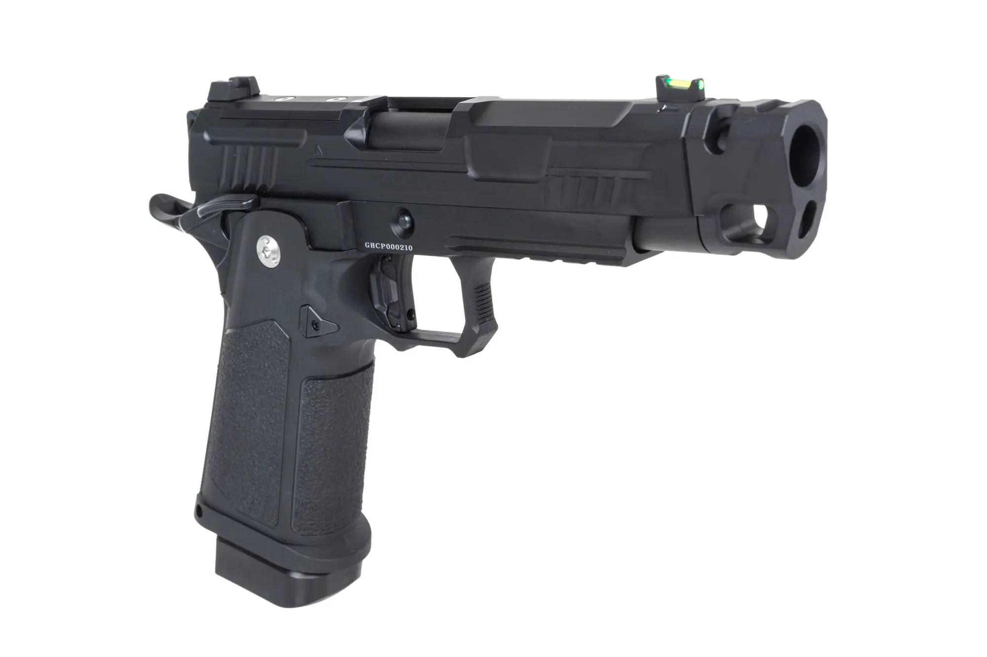 Arcturus Vanguard 4.3" Hi-Capa GBB Pistooli - Optics Ready & kompensaattori - Musta