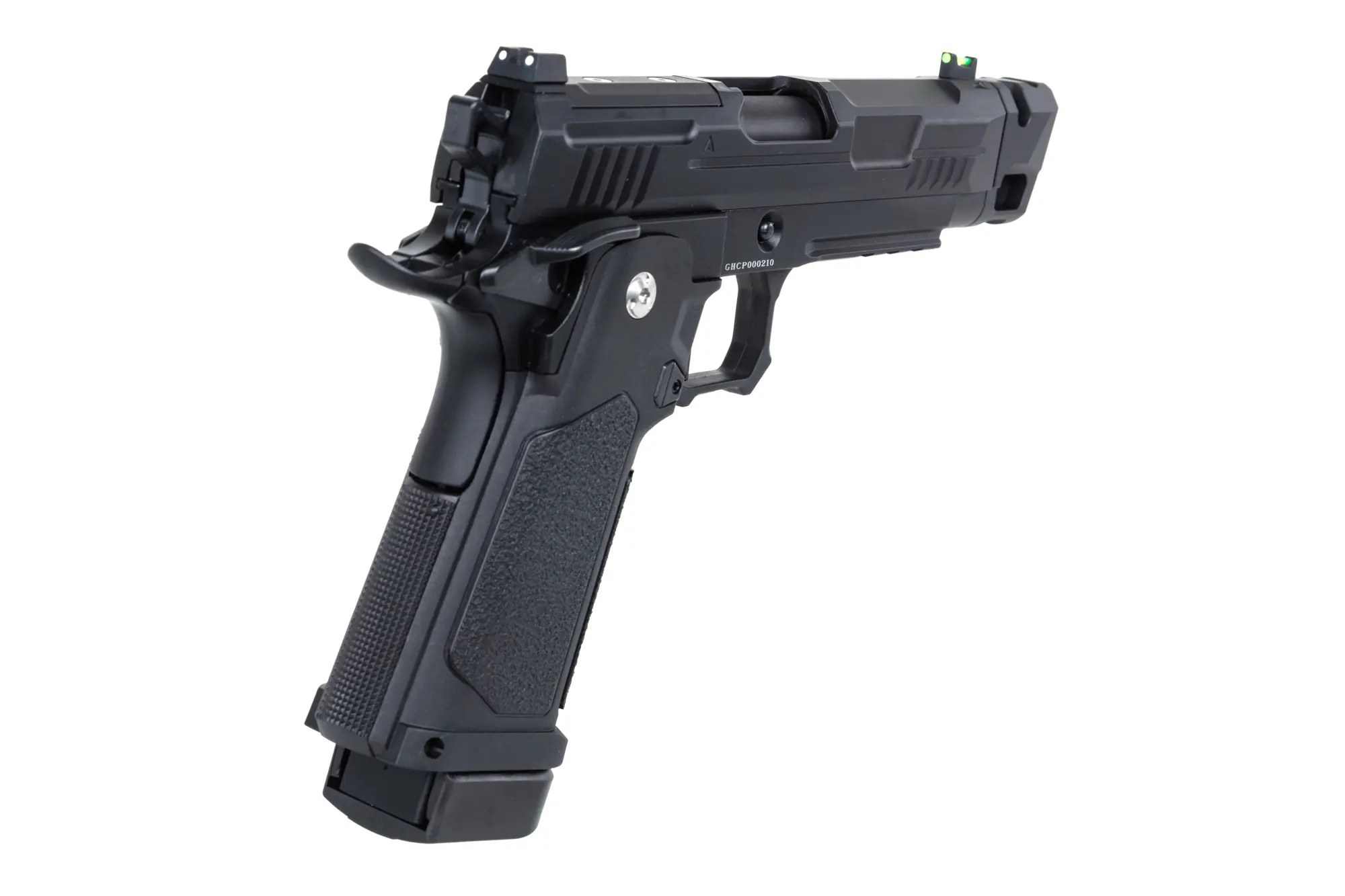 Arcturus Vanguard 4.3" Hi-Capa GBB Pistooli - Optics Ready & kompensaattori - Musta