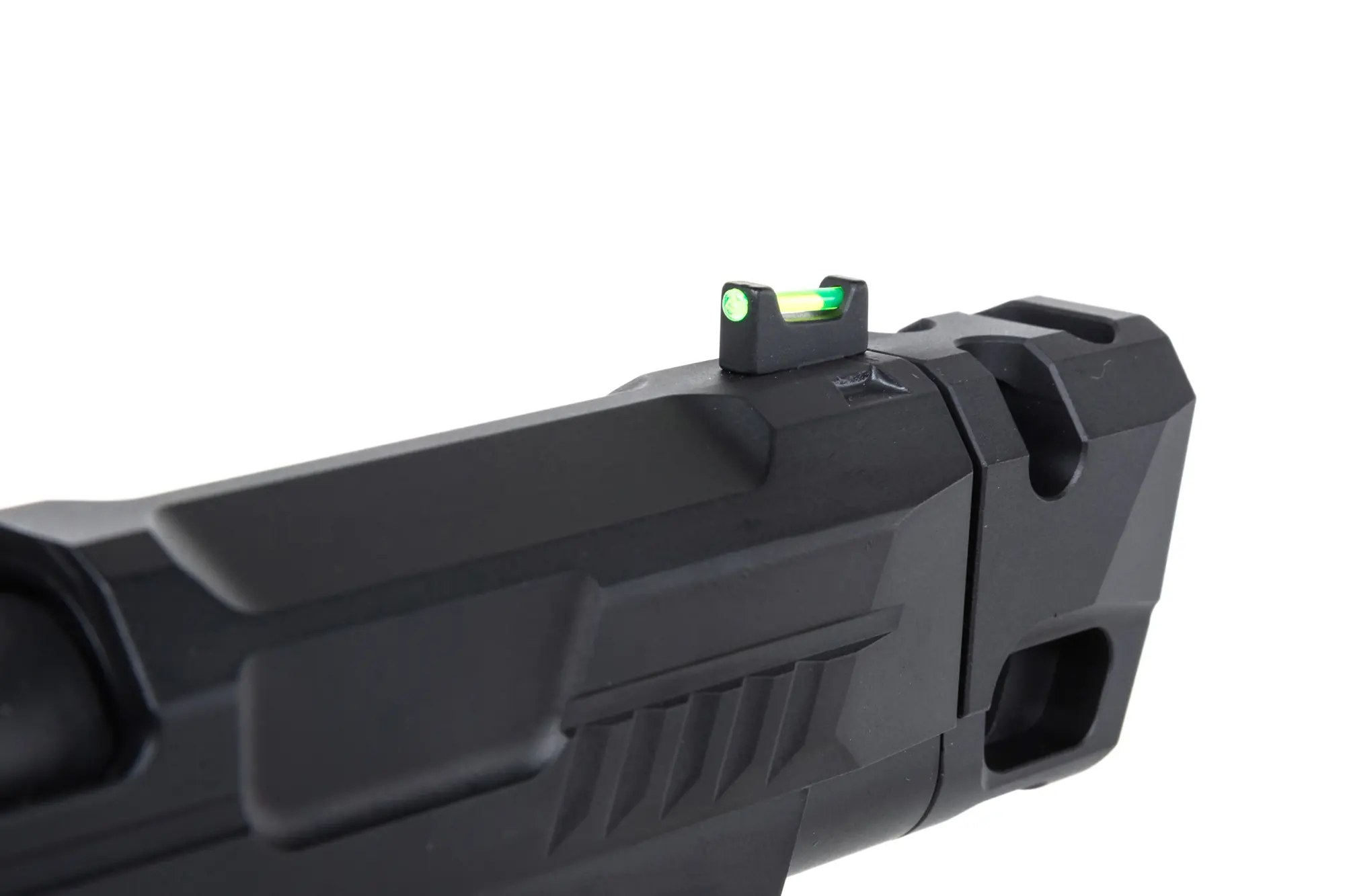Arcturus Vanguard 4.3" Hi-Capa GBB Pistooli - Optics Ready & kompensaattori - Musta