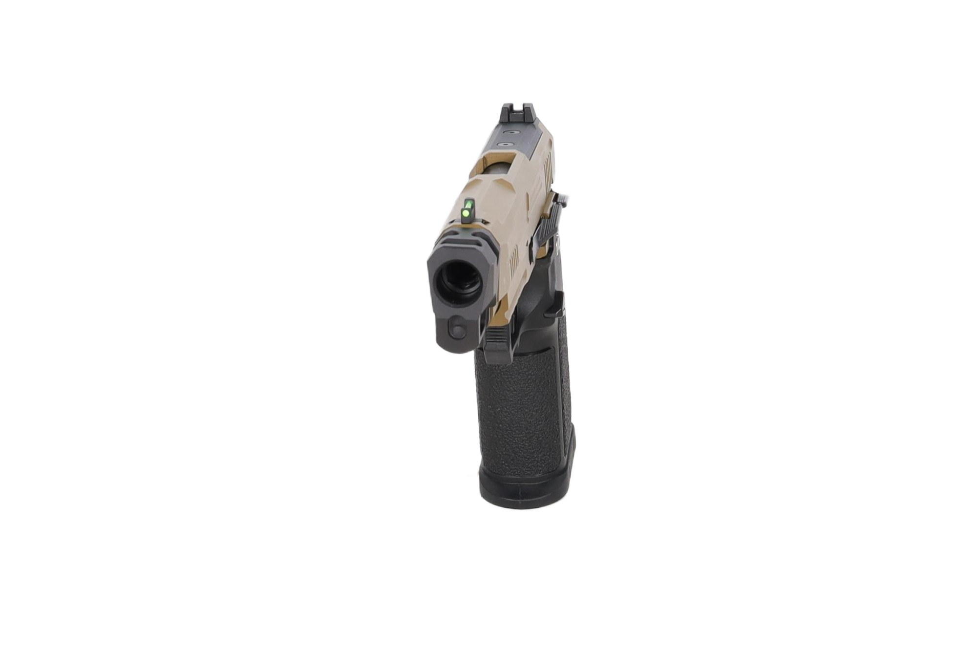Arcturus Vanguard 4.3" Hi-Capa GBB Pistooli - Optics Ready & kompensaattori - Musta/Tan