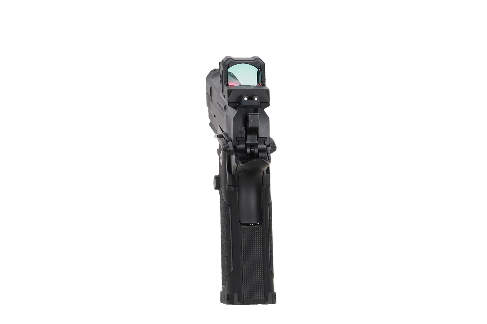 Arcturus Vanguard 4.3" Hi-Capa GBB Pistooli - Optics Ready & ARS-1 - Musta