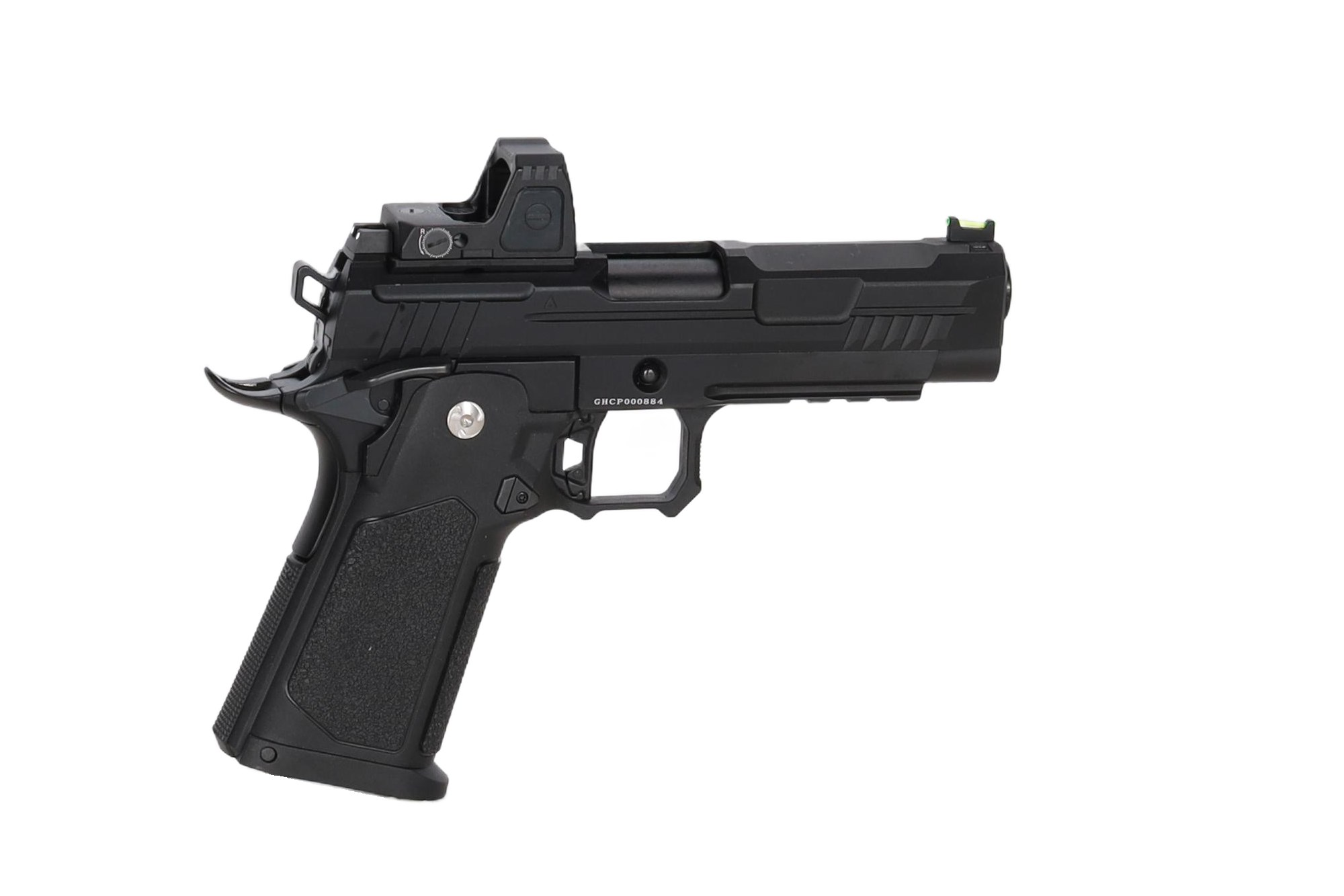 Arcturus Vanguard 4.3" Hi-Capa GBB Pistooli - Optics Ready & ARS-1 - Musta