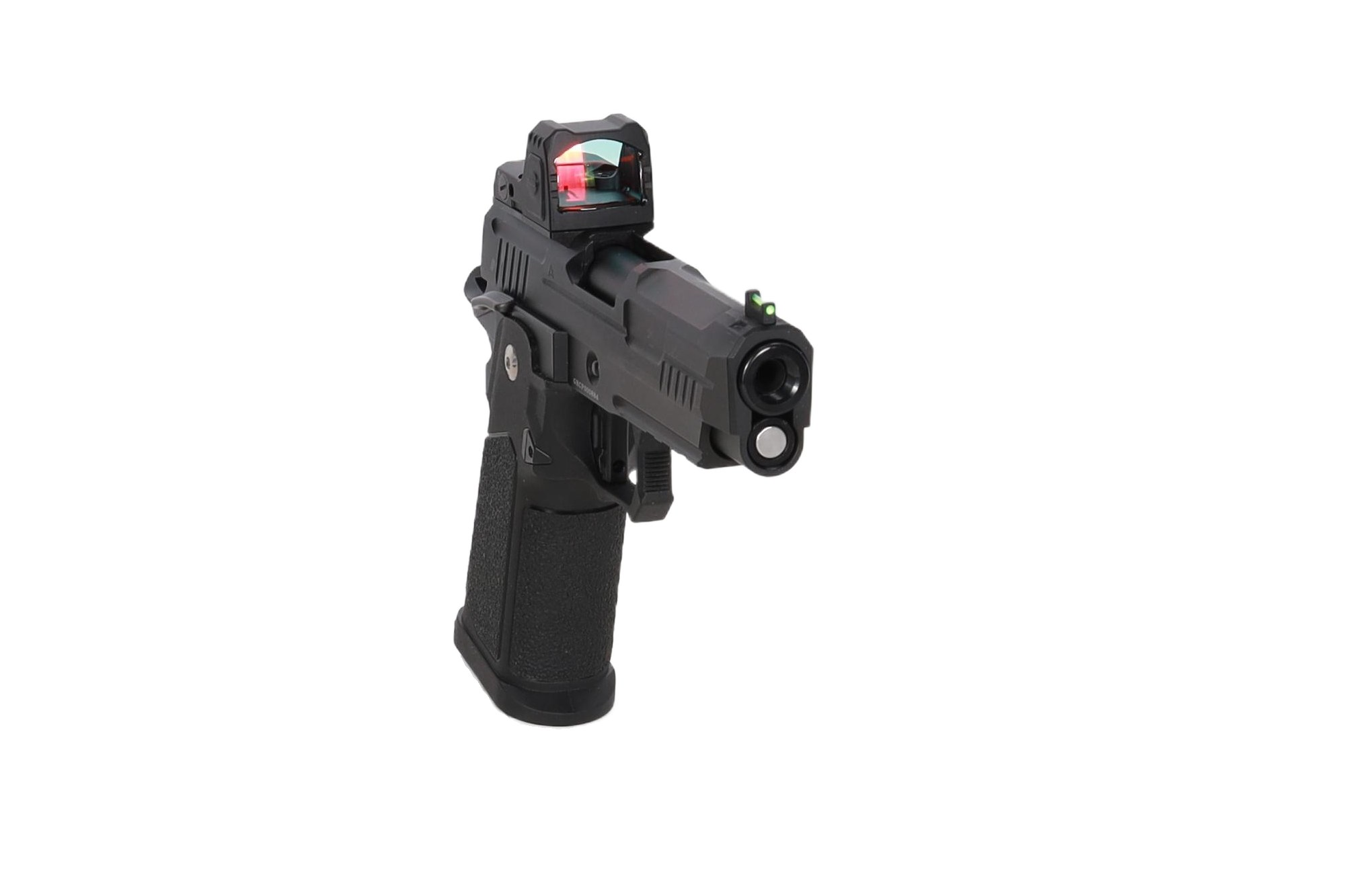 Arcturus Vanguard 4.3" Hi-Capa GBB Pistooli - Optics Ready & ARS-1 - Musta