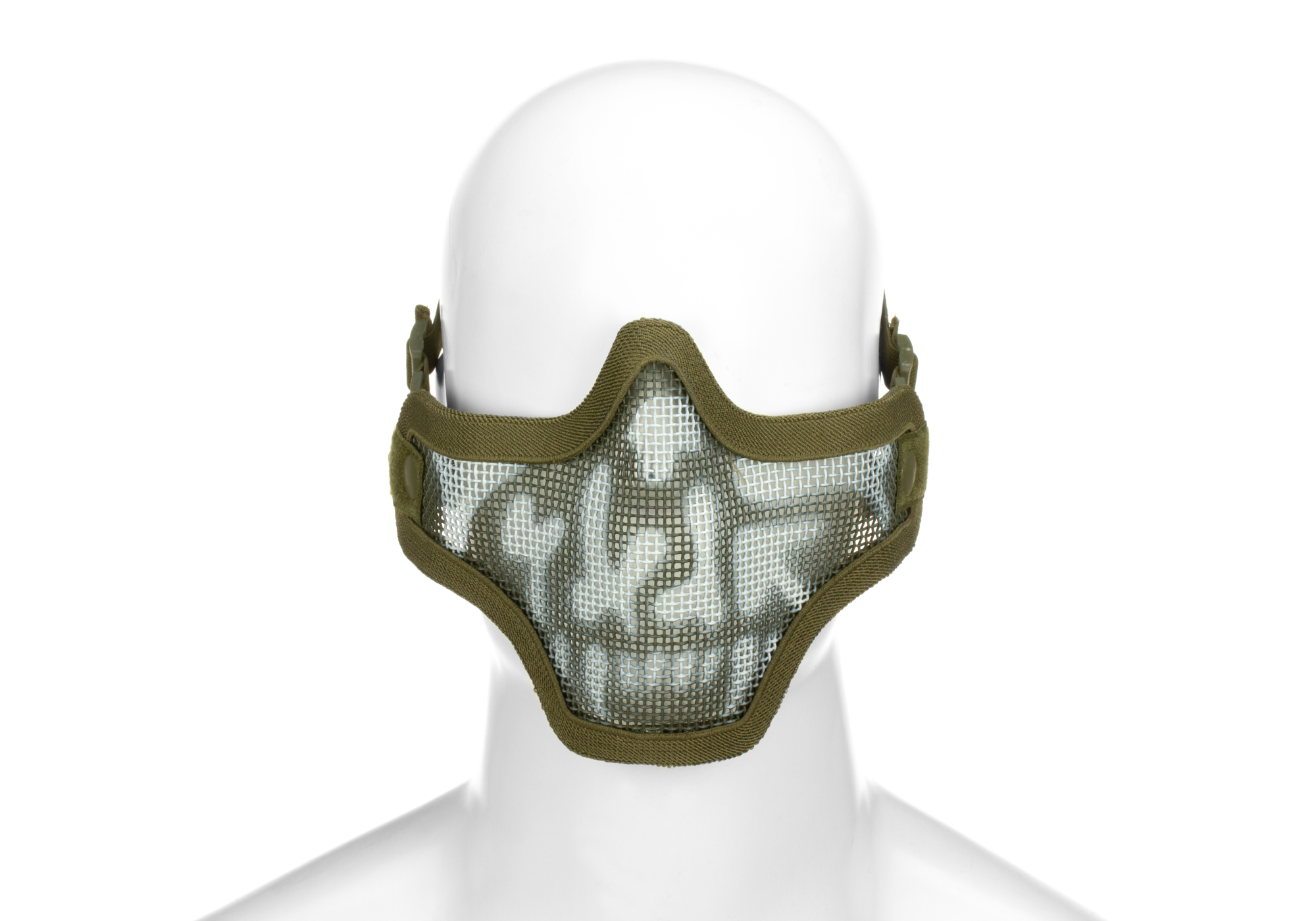 Invader Gear Death Head alakasvosuoja teräsverkolla