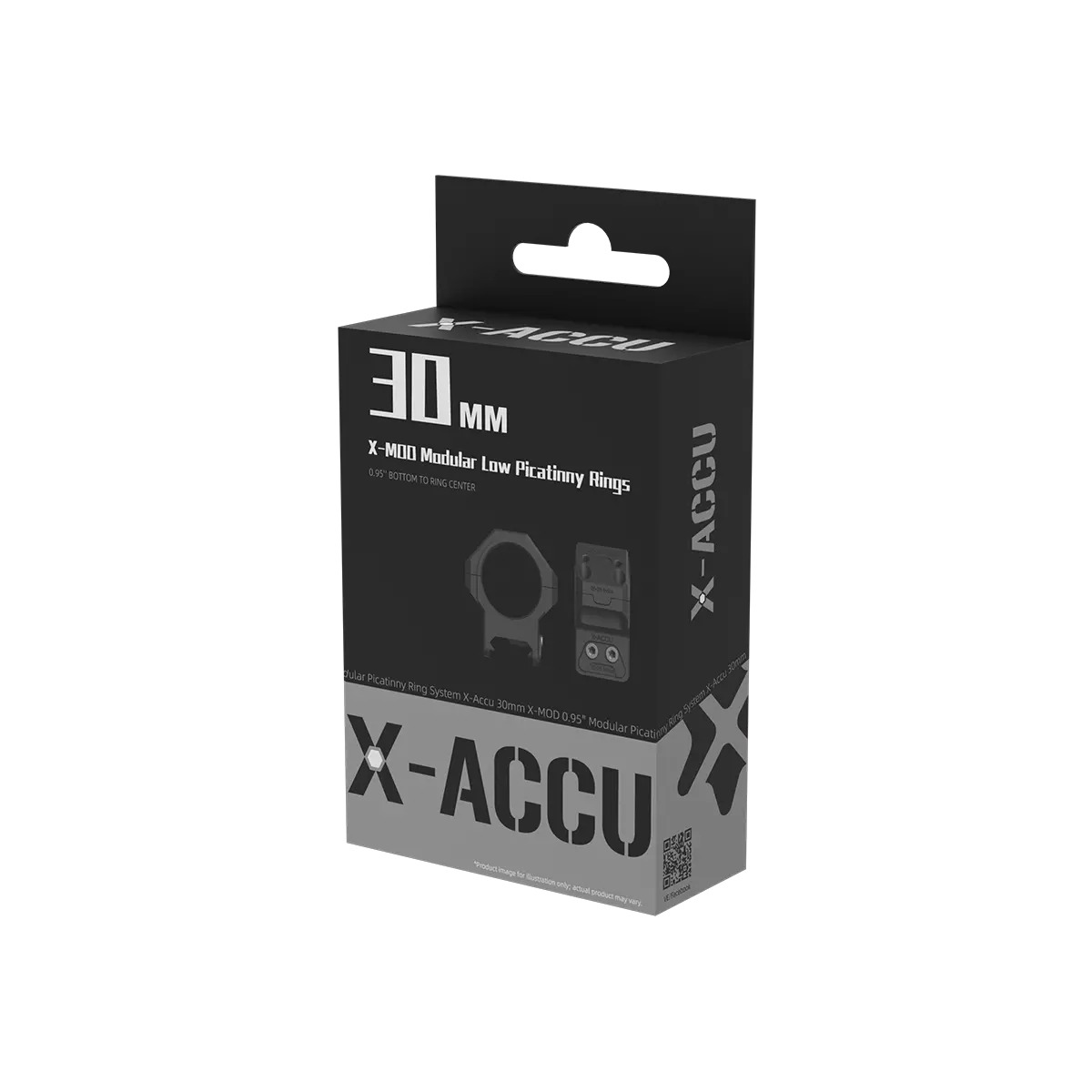 Vector Optics 30mm X-MOD Picatinny tähtäinrenkaat - 0.95"