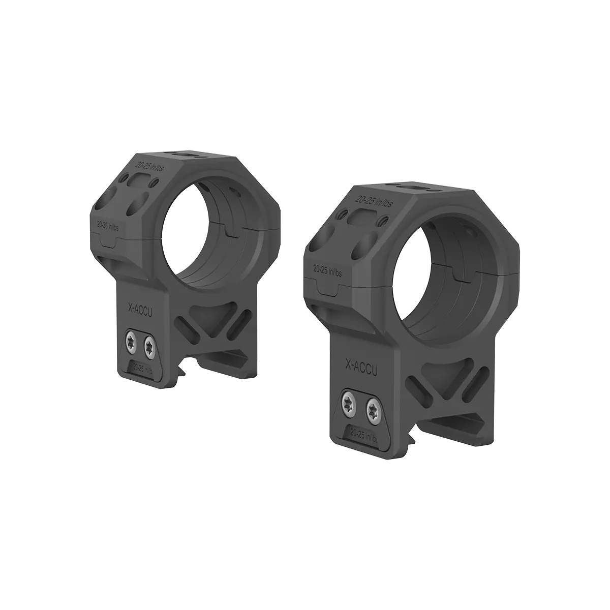 Vector Optics 30mm X-MOD Picatinny tähtäinrenkaat - 1.25"