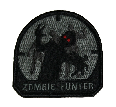 "Zombie hunter" -merkki, foliage (ACU-A), velkro