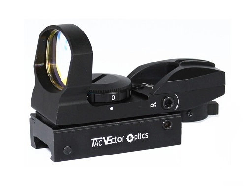 Vector Optics Imp 1x23x34 punapistetähtäin, 4 tähtäinkuviota, dovetail-kiinnitys