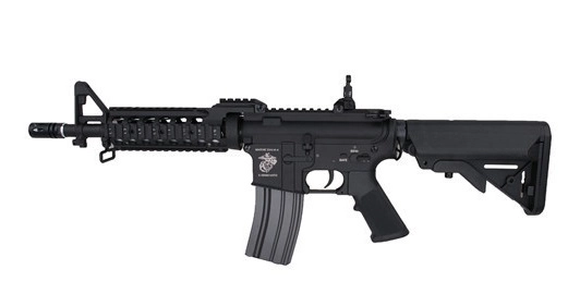 Specna Arms M4 CQBR RAS SA-B05 ONE SAEC, metallinen, musta