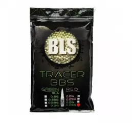 BLS 0.20g Bio tracer-kuulat, vihreä - 1kg pussi  - 5000 BB