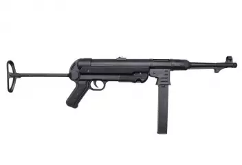 AGM MP007B MP40 AEG konepistooli, metallinen - musta