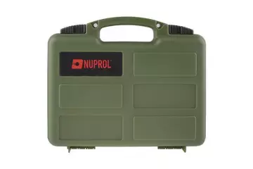 Nuprol Pistol Hard Case PnP - kova aselaukku - vihreä
