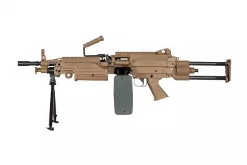 Specna Arms M249 SA-249 PARA CORE AEG konekivääri - TAN