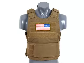 8Fields Delta PT body armor - kojootinruskea
