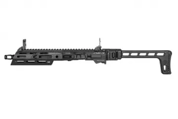 G&G SMC-9 karbiinikonversiokitti GTP9 pistoolille - musta