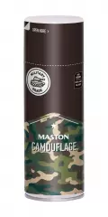 Maston Camouflage matta spraymaali 400ml - Mud Brown RAL8027