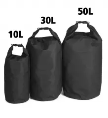 Mil-Tec Drybag kuivasäkki, 30L - musta
