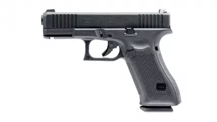 Umarex Glock 45 GBB pistooli, metalliluistilla - musta