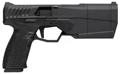 Krytac SilencerCo Maxim 9 Semi GBB pistooli - musta