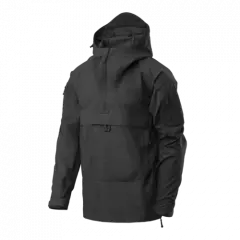 Helikon-Tex Tracer Anorak Jacket - Polycotton Stretch Ripstop - Black