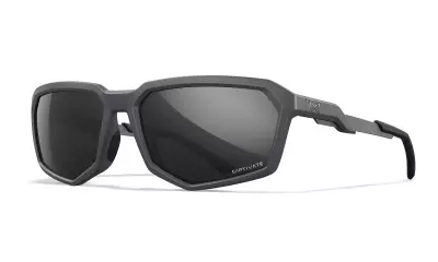 Wiley X Recon aurinkolasit - Polarized Black Mirror - Grey