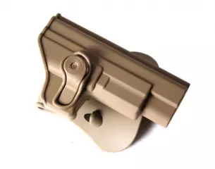 IMI Defense pistoolin polymeerinen vyökotelo, muotoiltu (XDM/XD/HS2000), hiekka