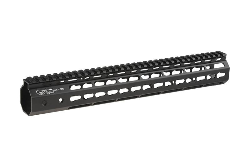 Ares Octarms 002S 13.5" M4/AR15 KeyMod kädensuojus - musta