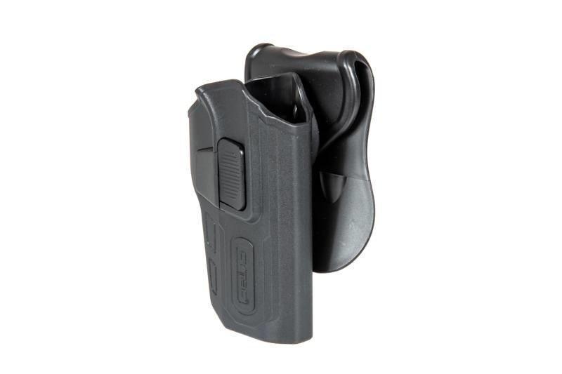 Cytac R-Defender CZ 75 SP-01 pistoolikotelo, paddle - musta