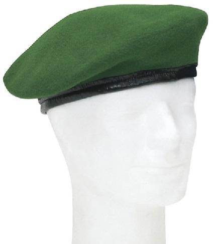 BW baretti, käytetty ylijäämä - vihreä
