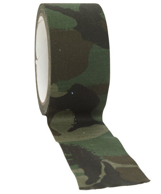 Mil-Tec 50 mm kangasteippi, 10 metriä - woodland