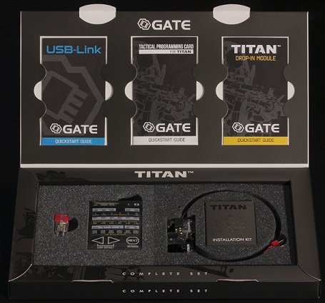 GATE TITAN MOSFET Complete Set, ver.2, johdotus taakse
