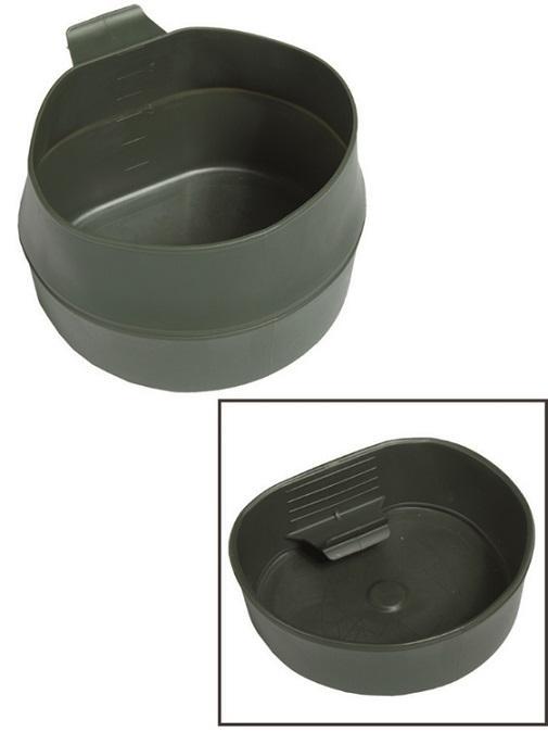 Wildo Fold-A-Cup taittokuksa 250 ml - vihreä