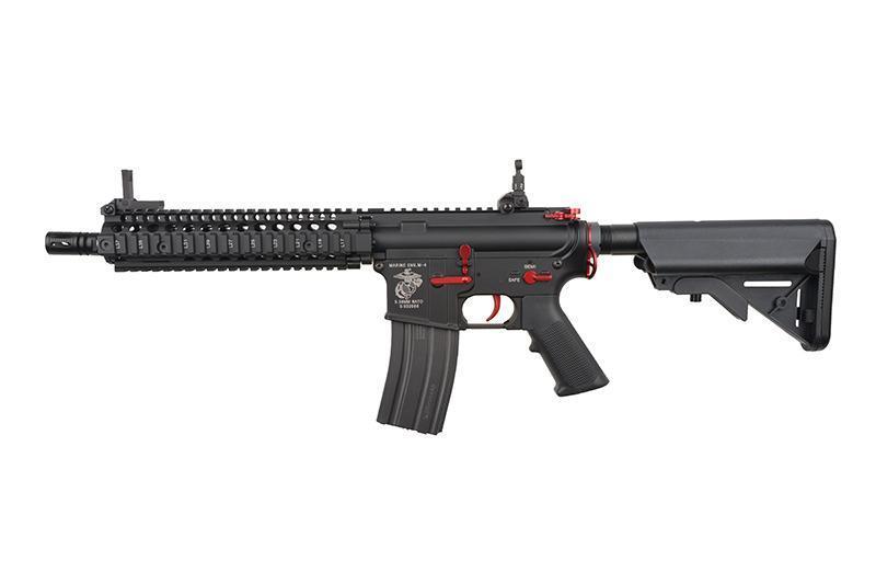 Specna Arms Mk18 Mod 1 SA-A03 ONE, metallinen, Red Edition - MilGear