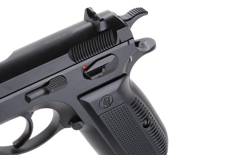 KJ Works KP-09 CZ 75 BlowBack CO2 pistooli, täysmetallinen