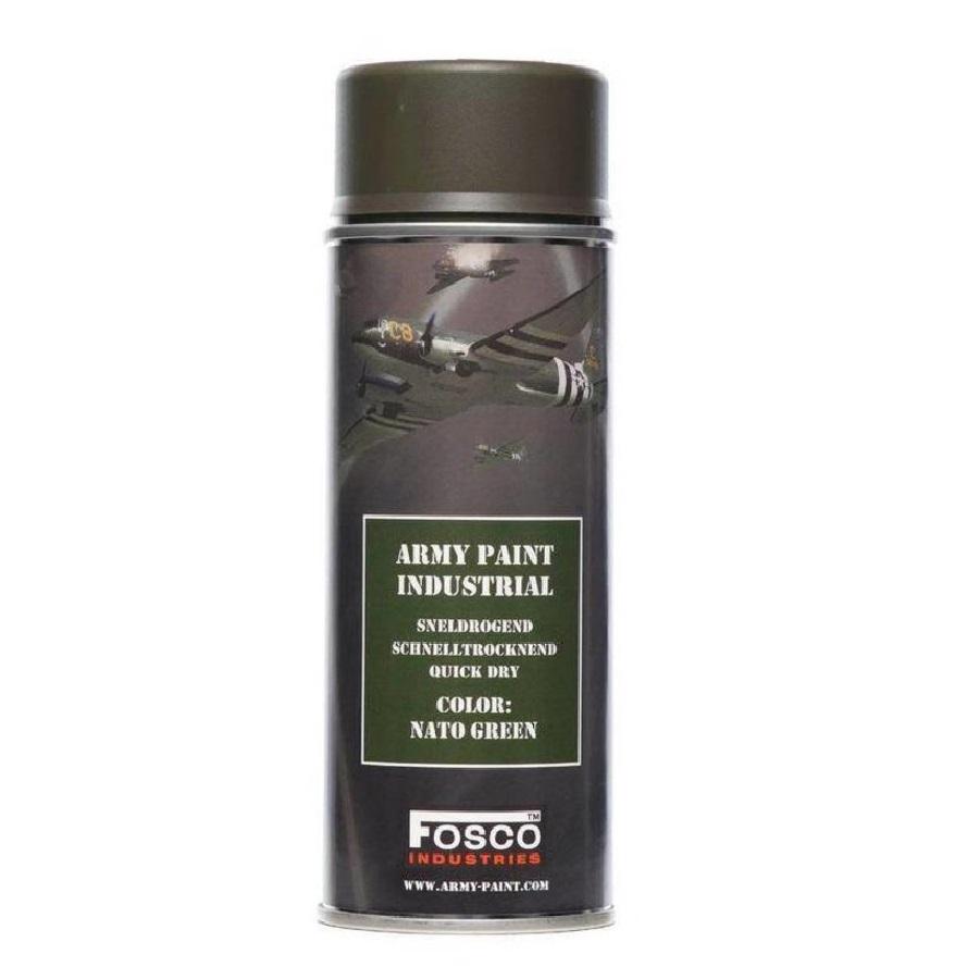 Fosco camo spray-maali 400ml, NATO Green