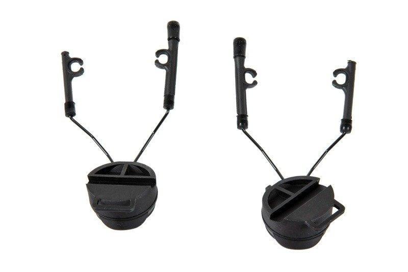 Z-Tactical Helmet ARC Rail Adapter, COMTAC 1/2 - musta