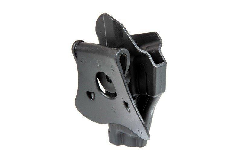 Amomax P220 -sarjan pistoolikotelo, paddle - musta