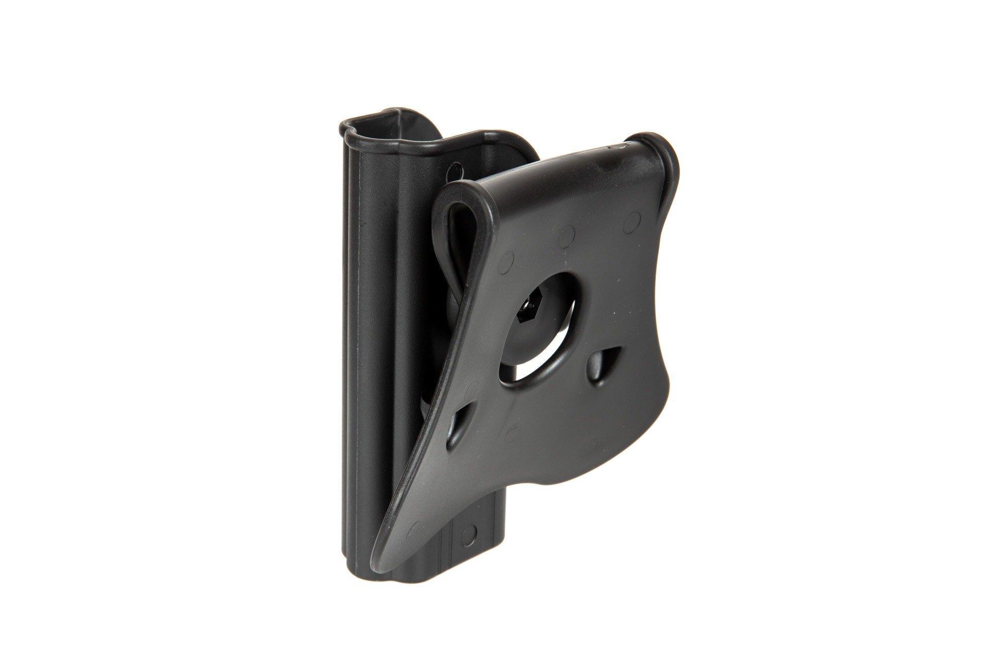 Amomax Glock 19/23/32 / ICS BLE-XAE pistoolikotelo, paddle - musta