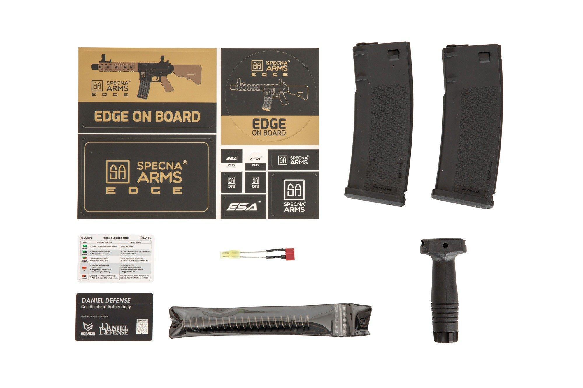 Specna Arms Daniel Defense MK18 SA-E19 EDGE - musta