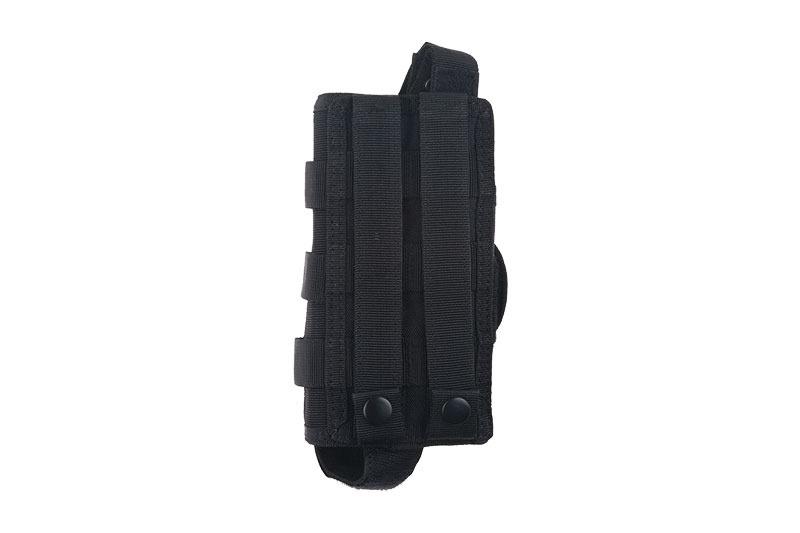 GFC Tactical Tornado säädettävä MOLLE pistoolikotelo - musta