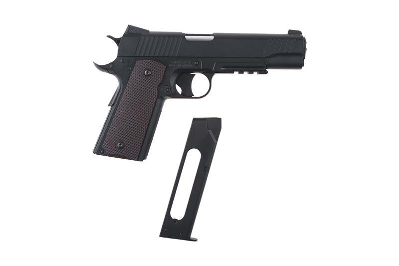KWC 1911 MEU KC-40DHN NBB CO2 pistooli, metalliluisti