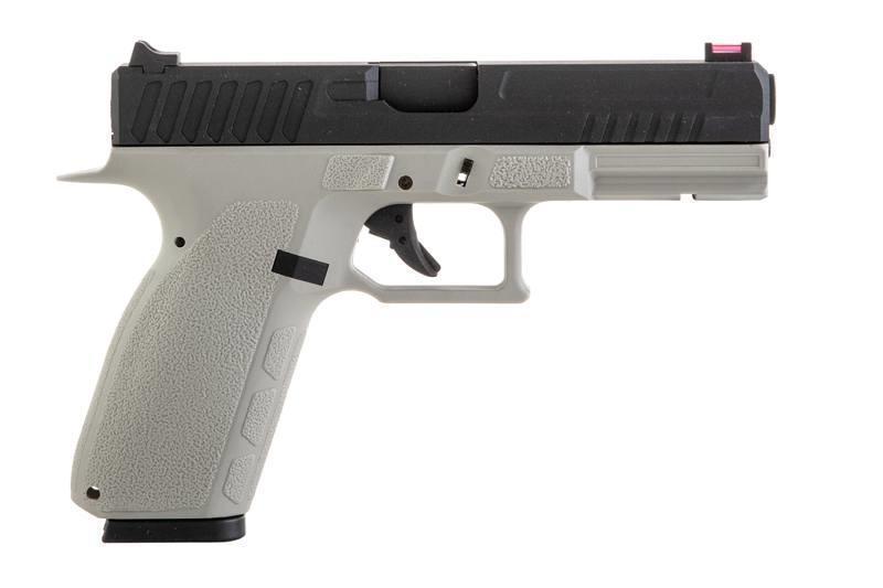 KJ Works KP-13 ESP BlowBack CO2 pistooli, metalliluisti - musta/tan