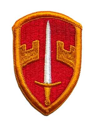 US Army joukko-osastomerkki, MACV, värillinen