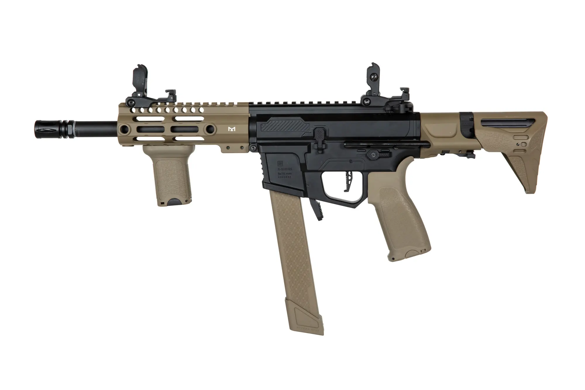 Specna Arms SA-X01 EDGE 2.0 sähköase - musta/hiekka